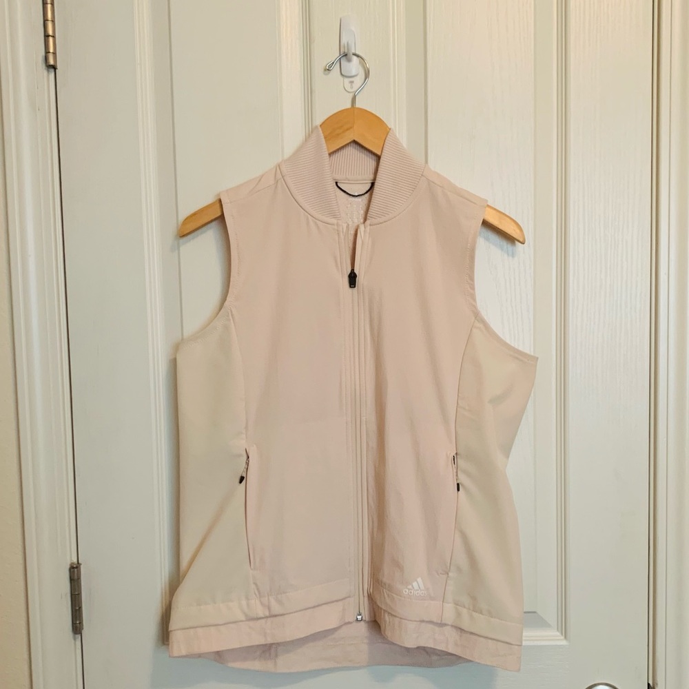 Adidas Windbreaker Vest Light Pink Small